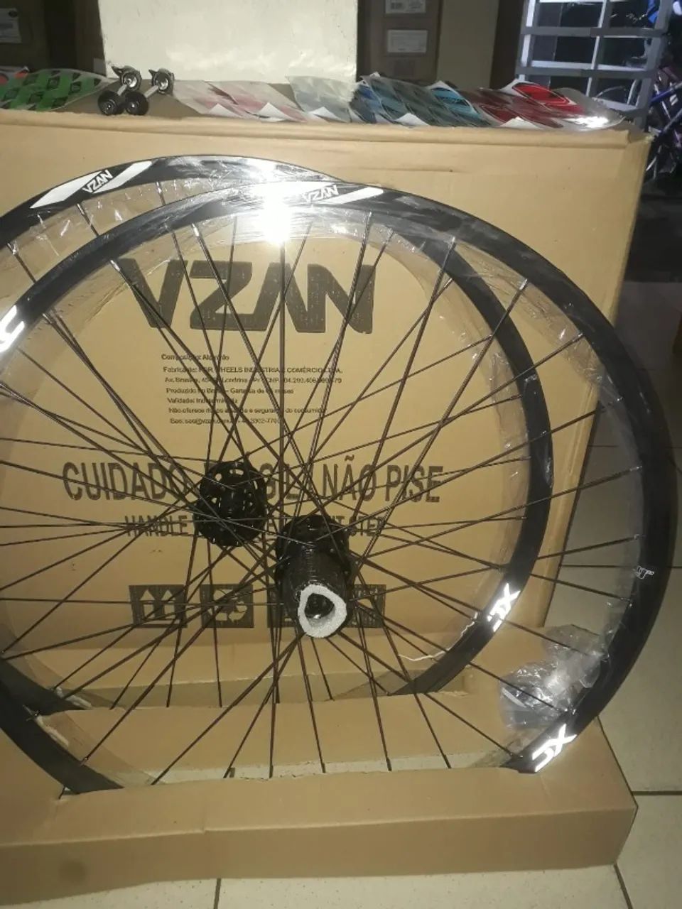 Roda 29 Vzan Everest XC Shimano HG 28 furos - Ciclismo - Centro