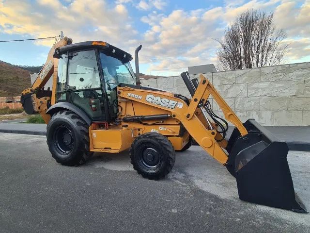 Retroescavadeira Case 580n Ano 2014 - Foto 2