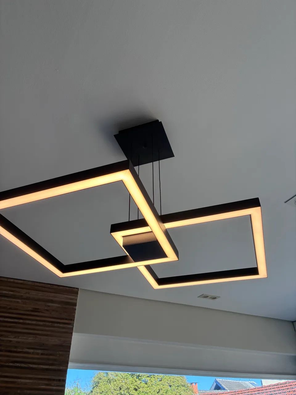 Lustre led moderno 