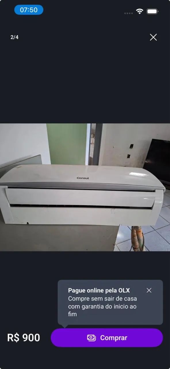 Compra e Venda de evaporadora convencional Midea