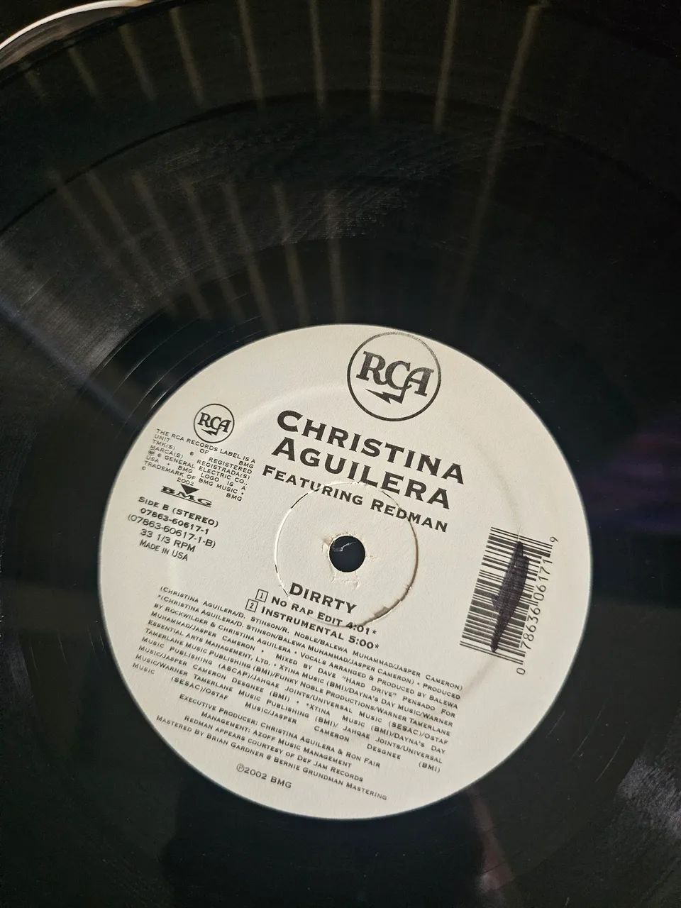 Vinil CHRISTINA AGUILERA LP DIRRTY SINGLE - Foto 2