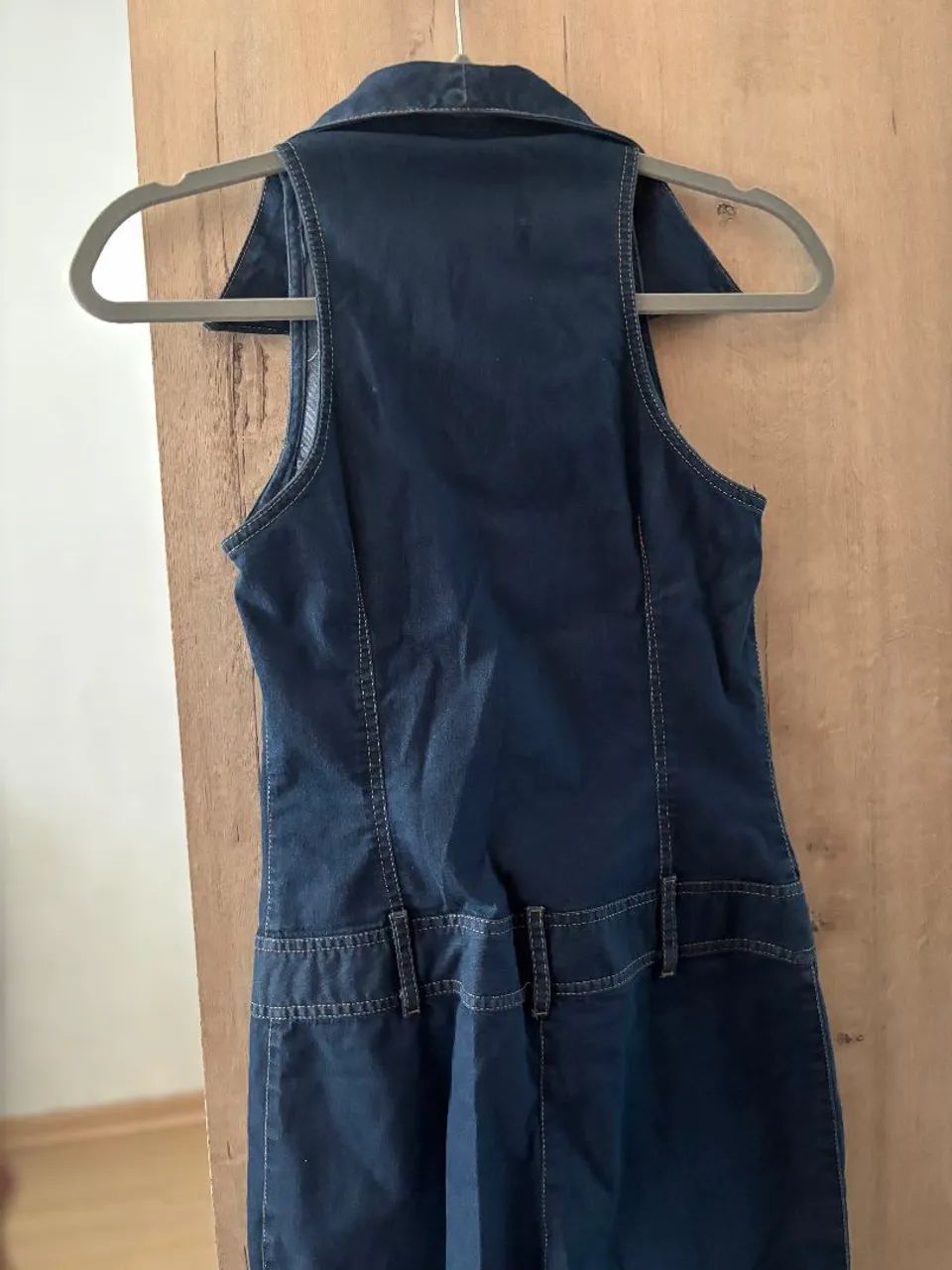 Macacão Jeans longo hit versátil  - Foto 3