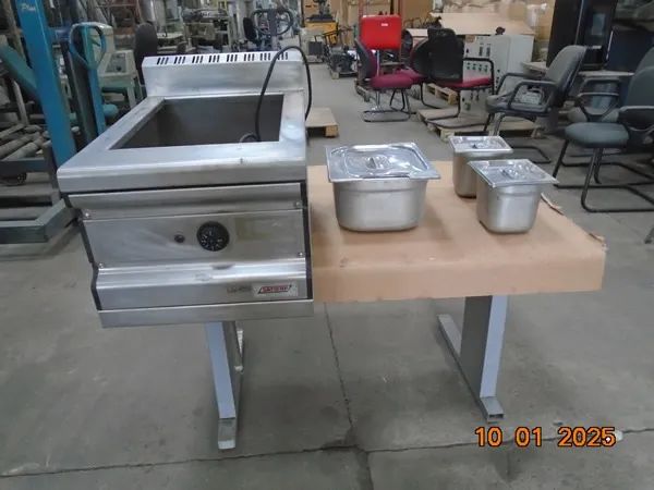 Banho Maria com 3 cubas-Aço inox - Foto 3