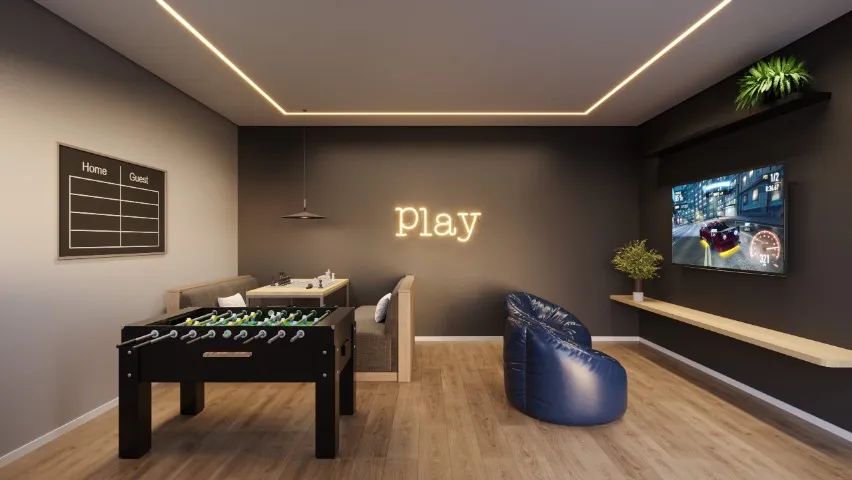 Única Veredas Villa Park - Apto 2/4 com 1 suíte de 57 m², wc social, 1 vaga por 331.750,00 - Foto 9