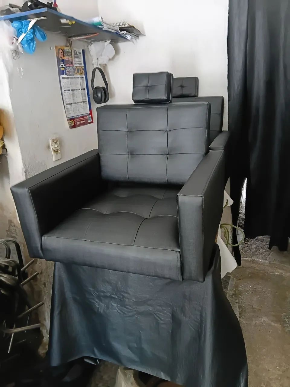 Cadeiras de salão nova a venda sem a base  - Foto 5