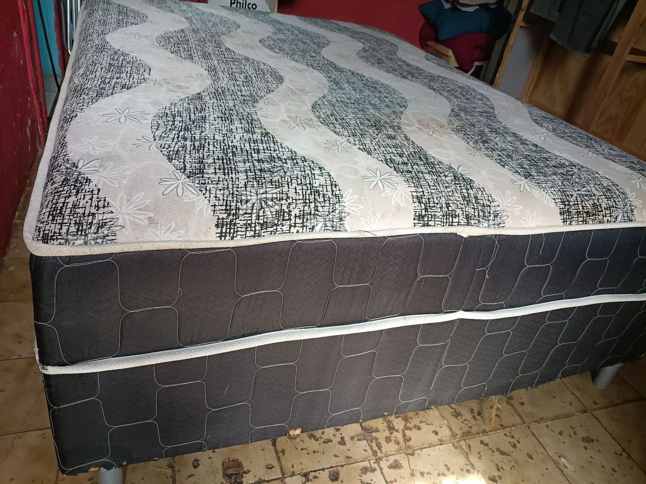 Cama box casal conjugado...já tá higienizado  - Foto 4