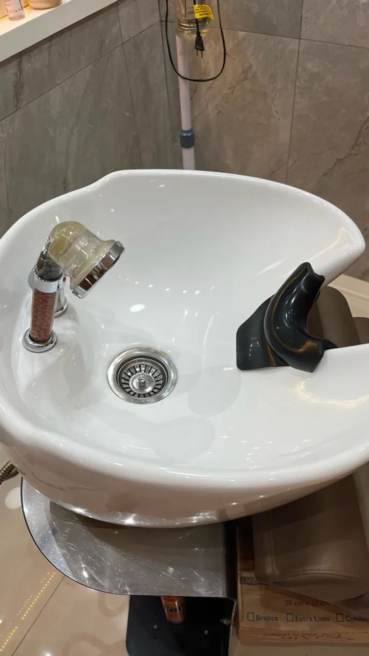 Lavatório para cabelo Spa e cadeira Impecável - Foto 2