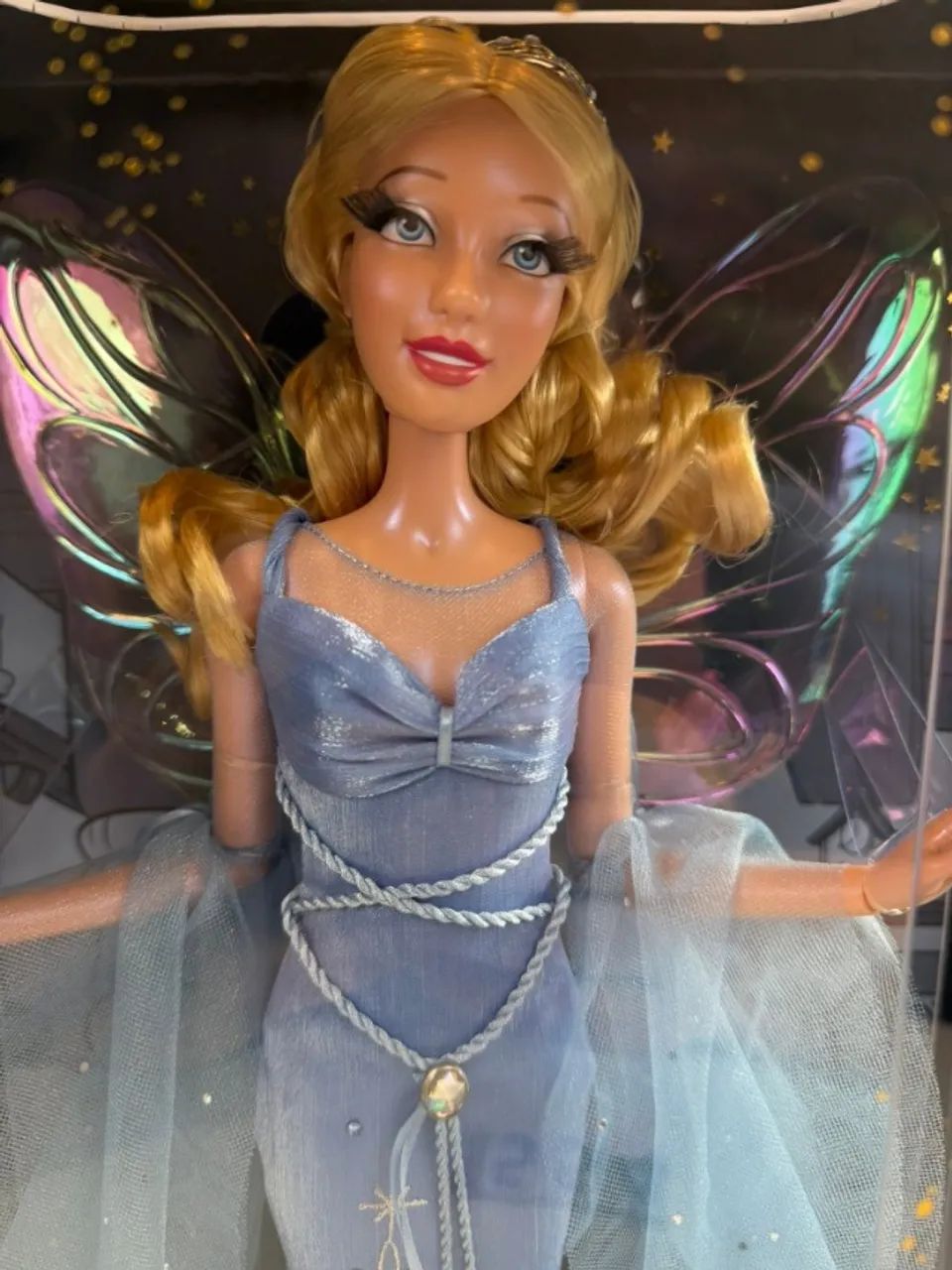 BONECA FADA AZUL  DISNEY STORE EDICAO LIMITADA - Foto 2