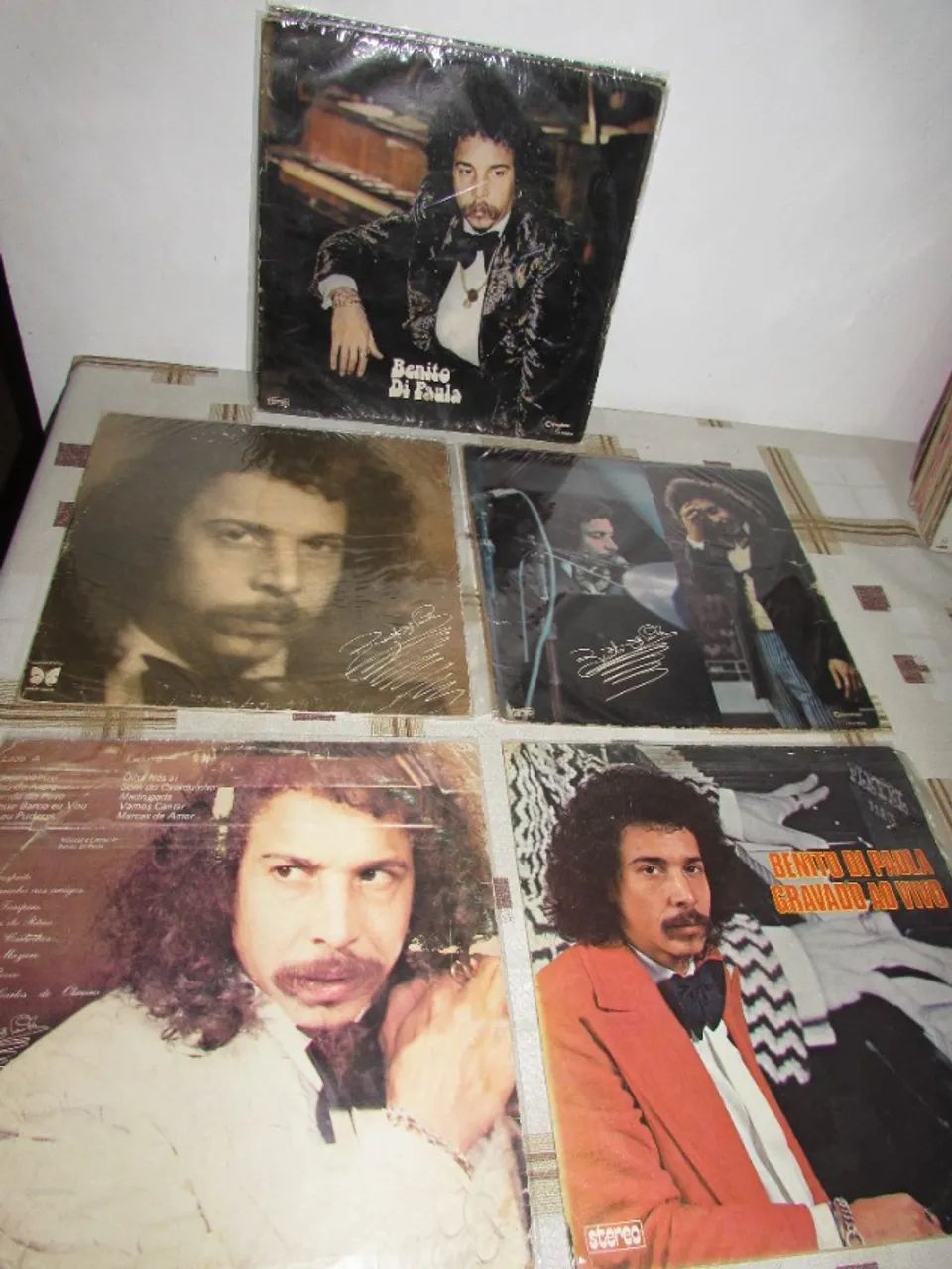 Disco Vinil Lote Benito de Paula