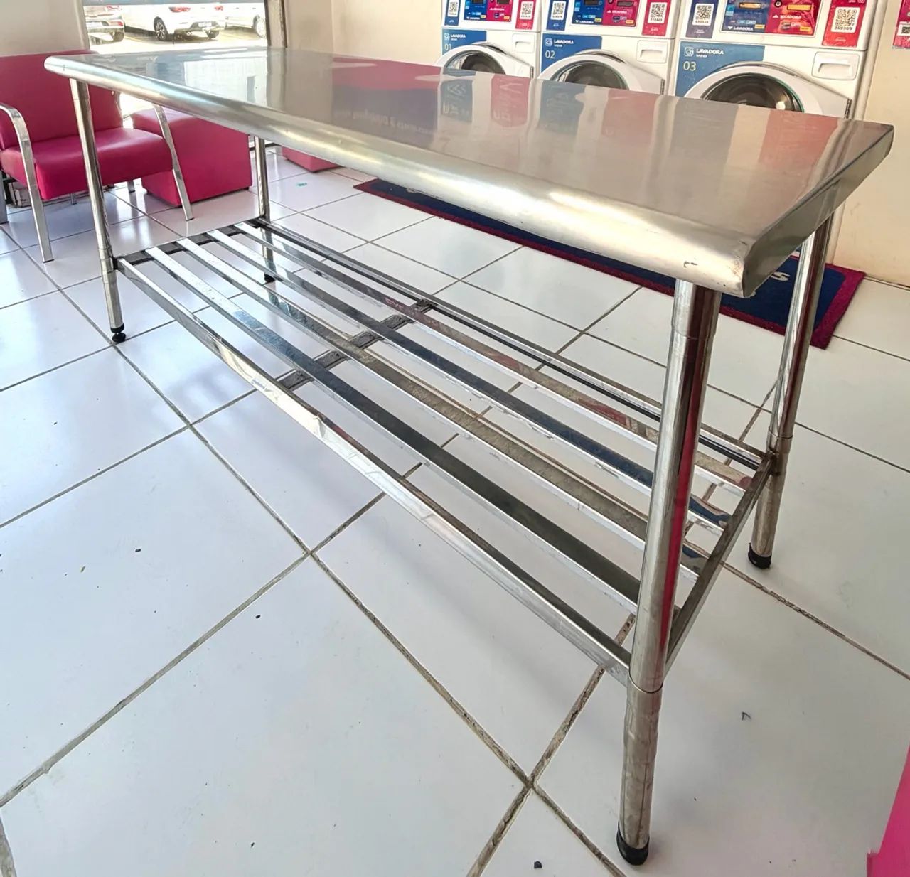 Mesa aço inox  - Foto 2
