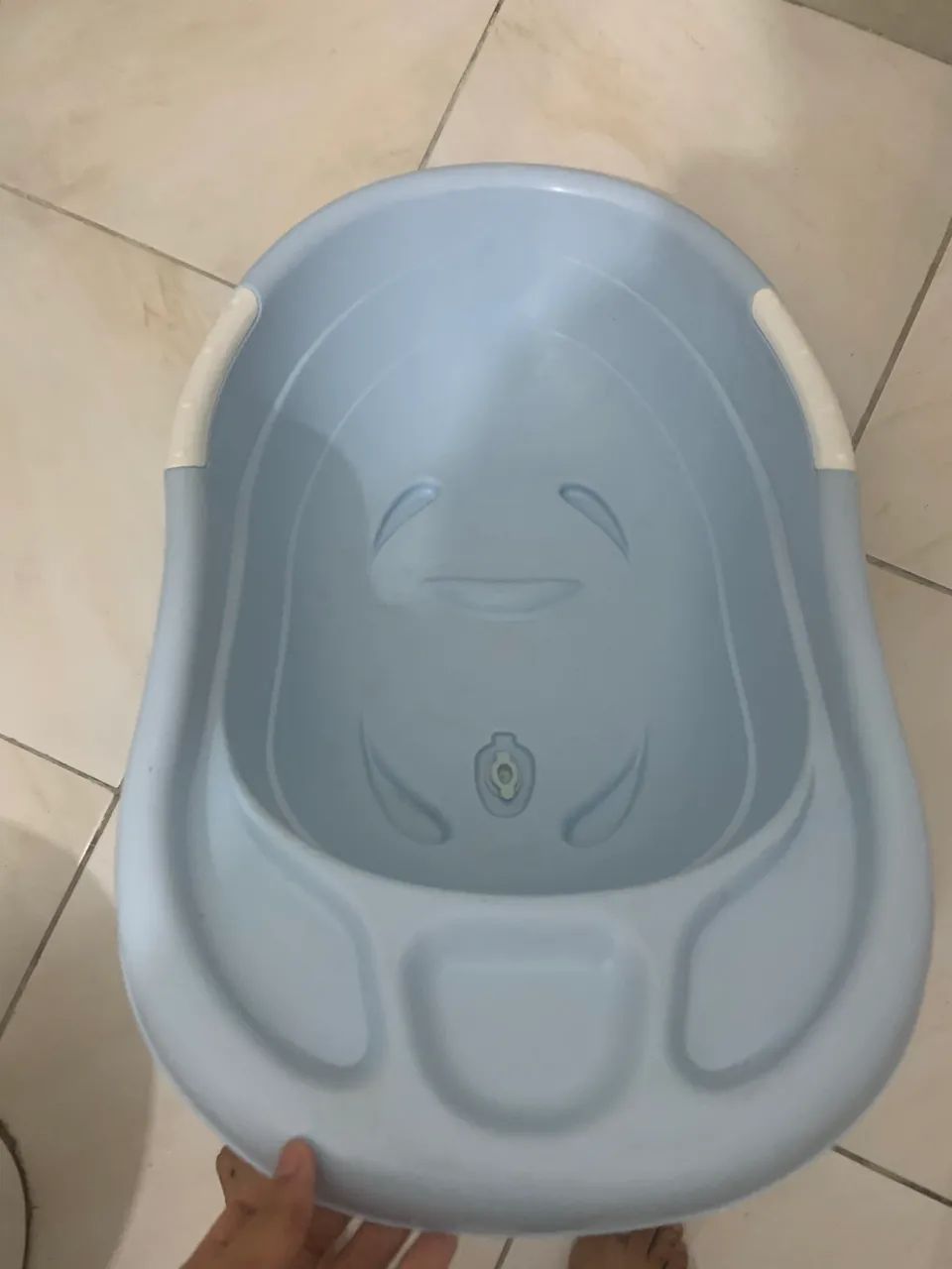Banheira azul