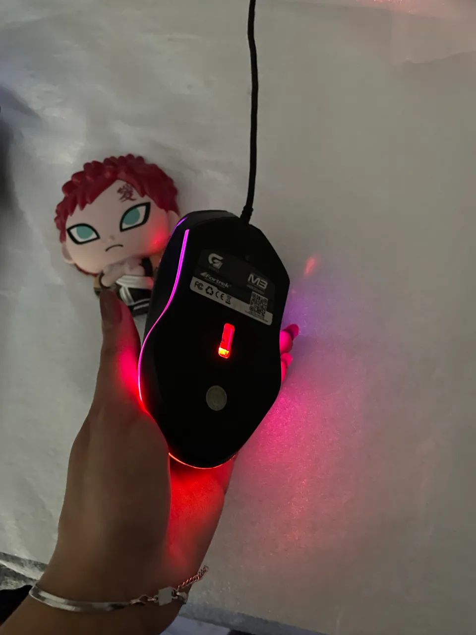 Mouse M3 GPro Rainbow 4800dpi - Foto 2