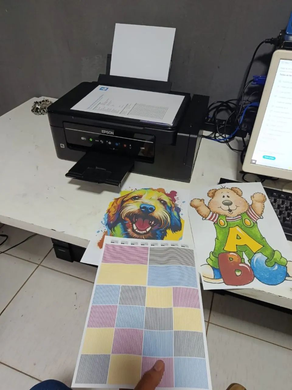 EPSON L395 e-cotank wi-fi e usb  - Foto 2