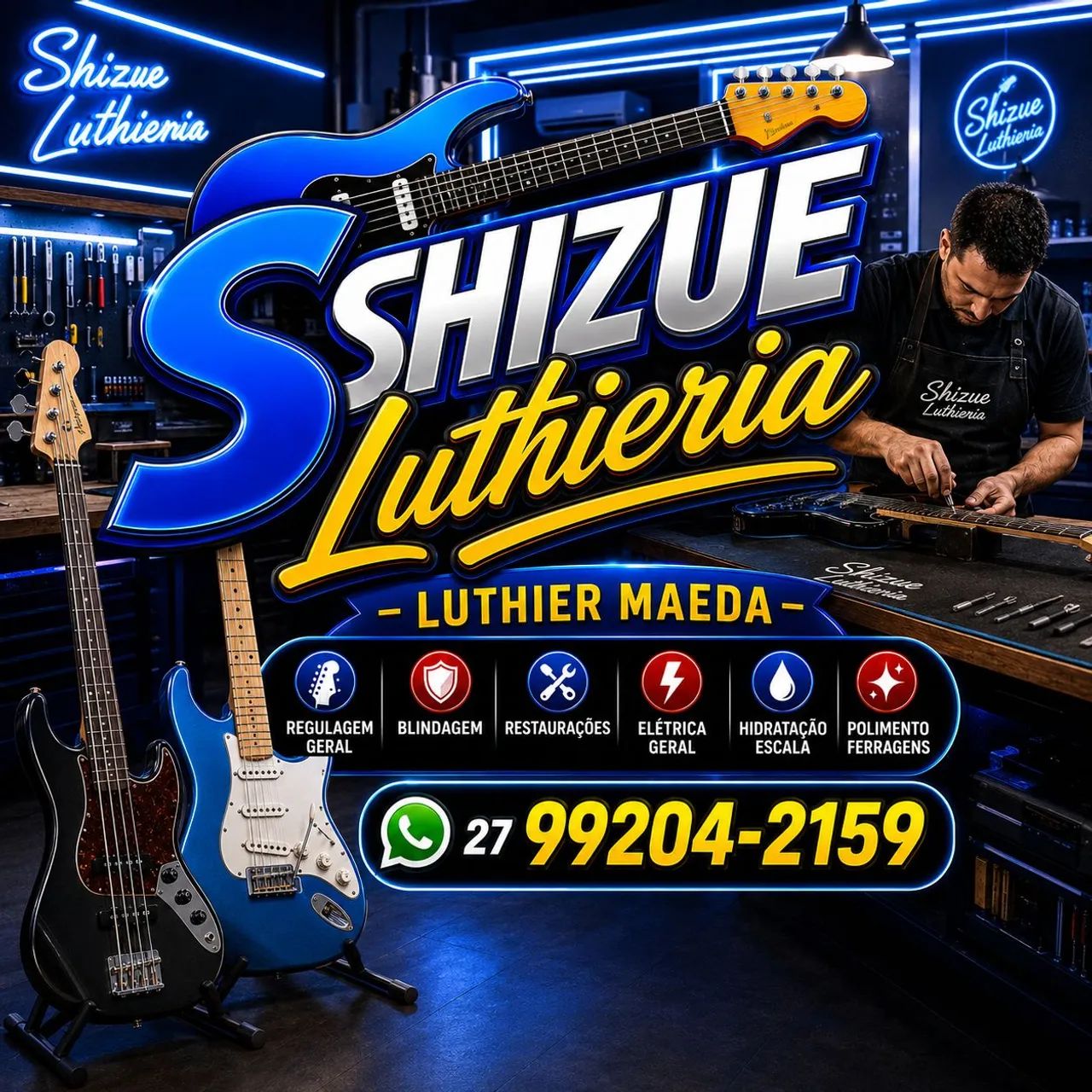 serviços de Luthieria 