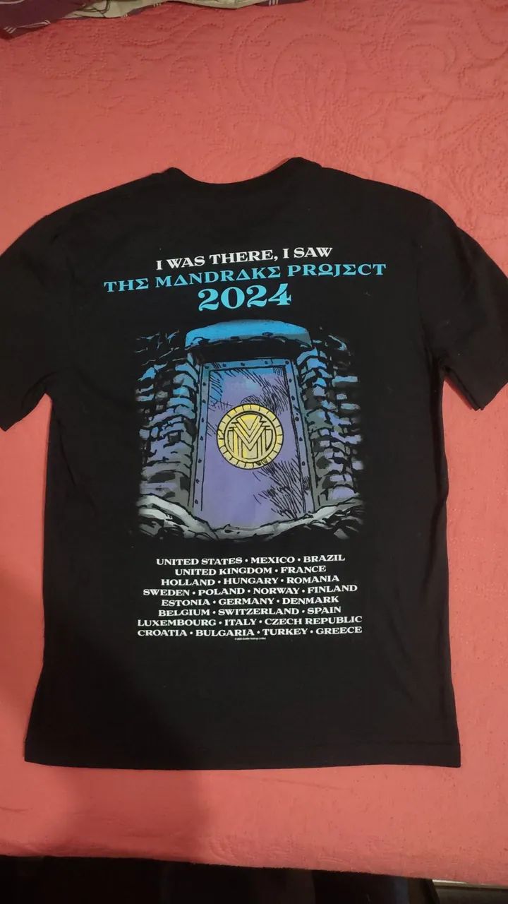 Bruce Dickinson Iron Maiden camiseta oficial  - Foto 2