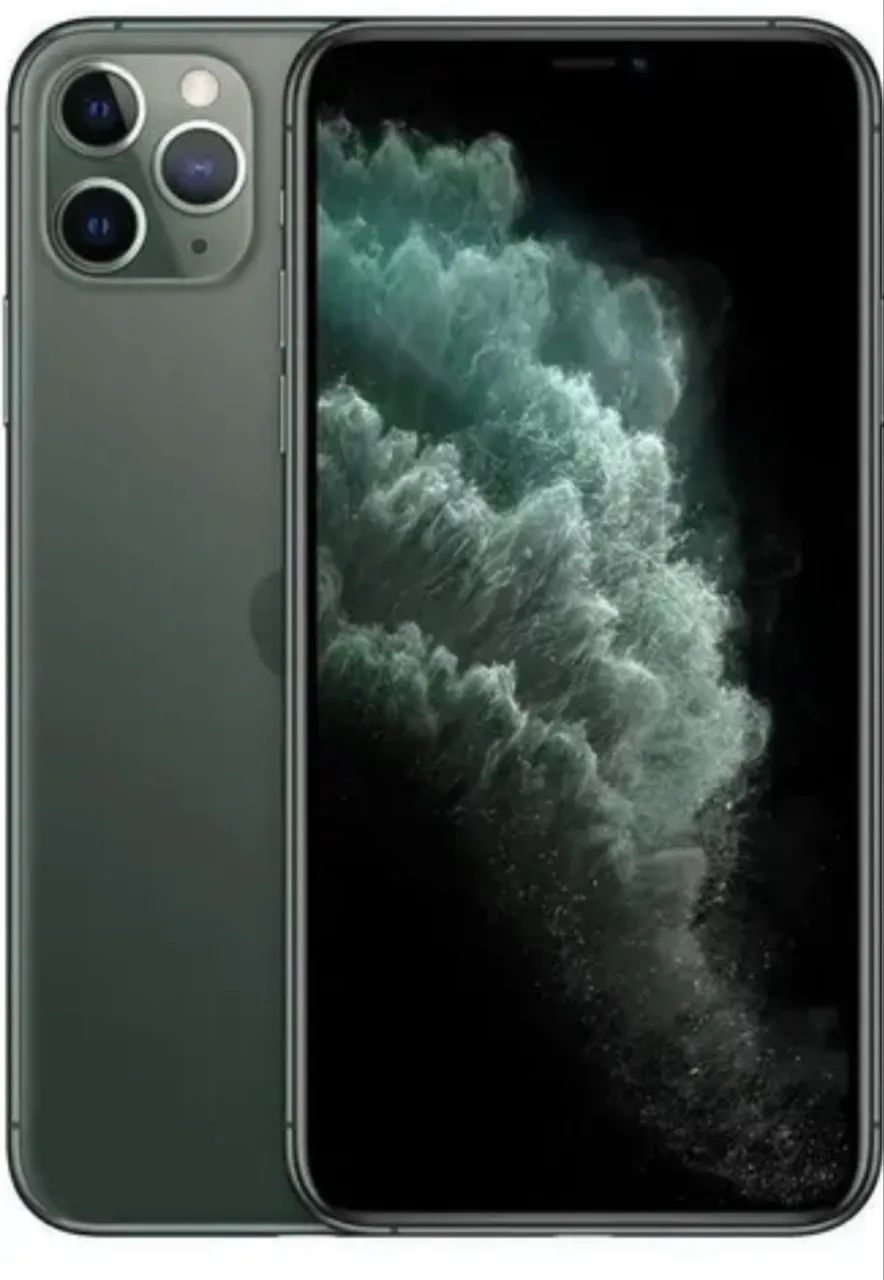 iPhone 11 pro Max cor verde em bom estado