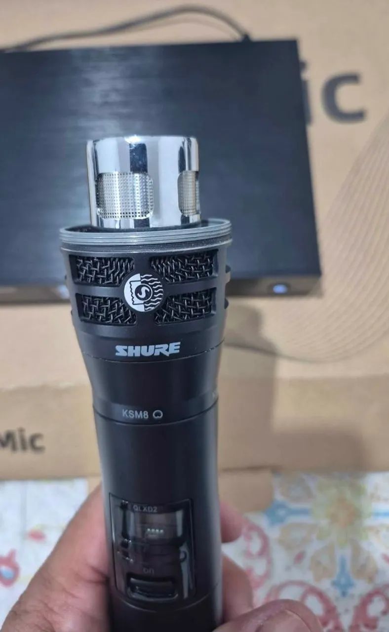 Microfone Shure QLXD4 novo - Foto 5