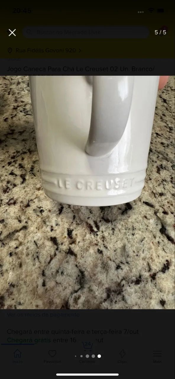 Duas xícaras lê creuset   - Foto 4