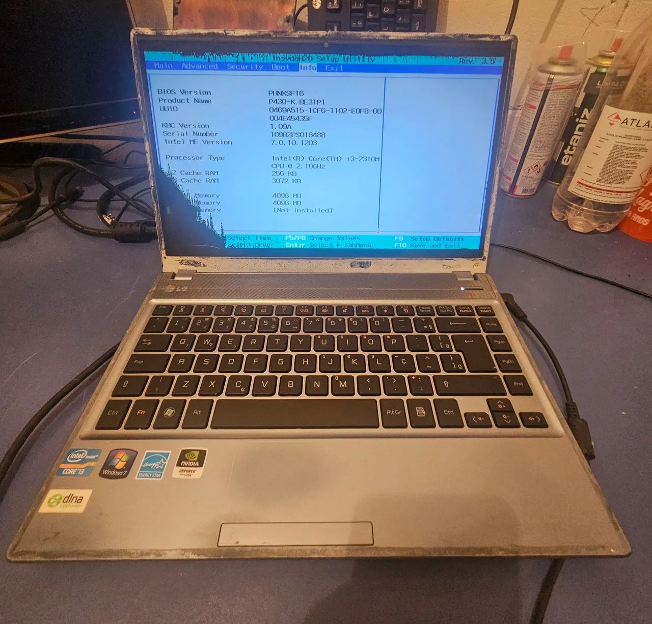 LG I3 + 4GB + ssd 128gb  - Foto 3