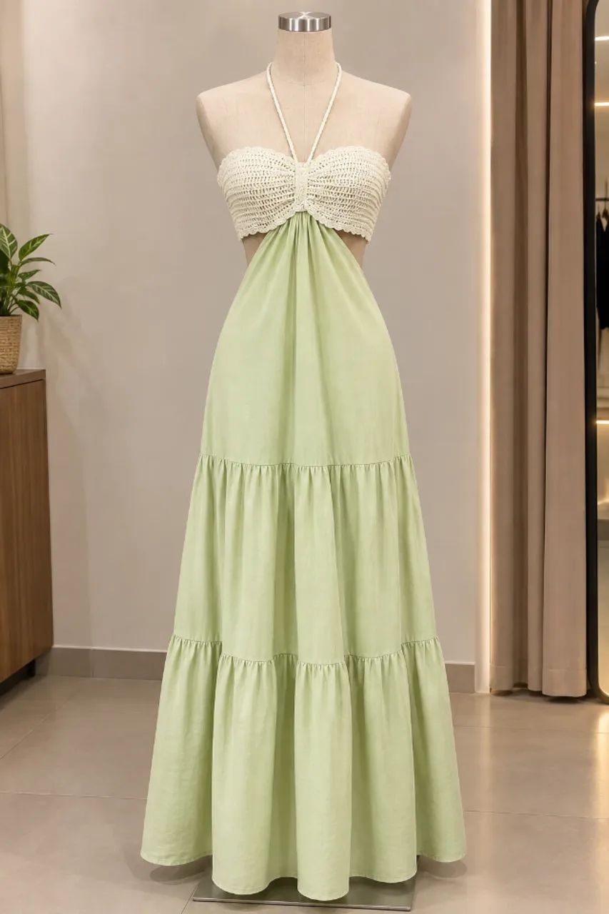 Vestidos Lisos e Estampados
