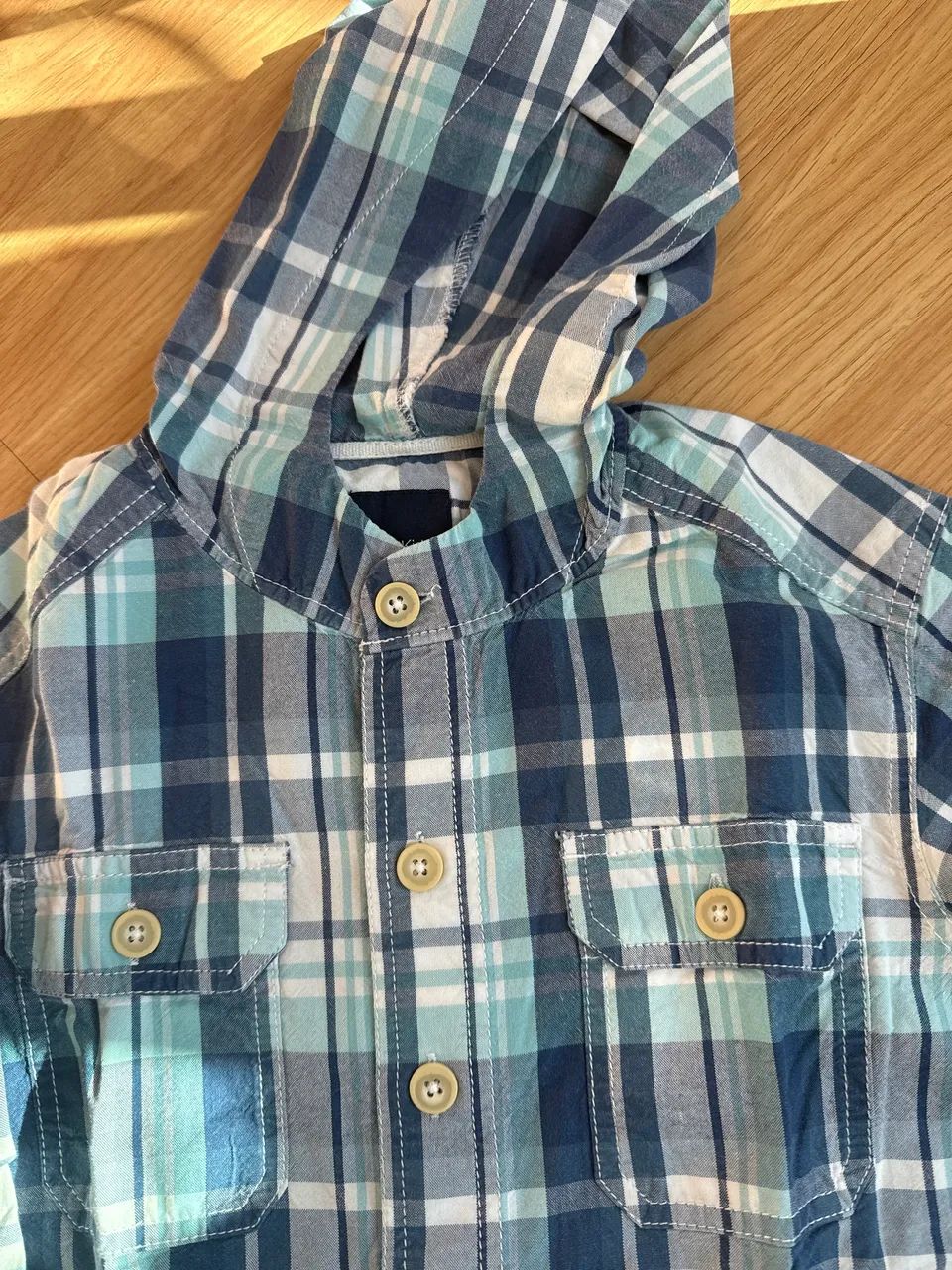 Camisa manga longa com capuz GAP -8 - Foto 2