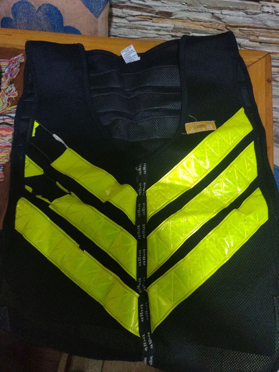 Colete de motoboy alba