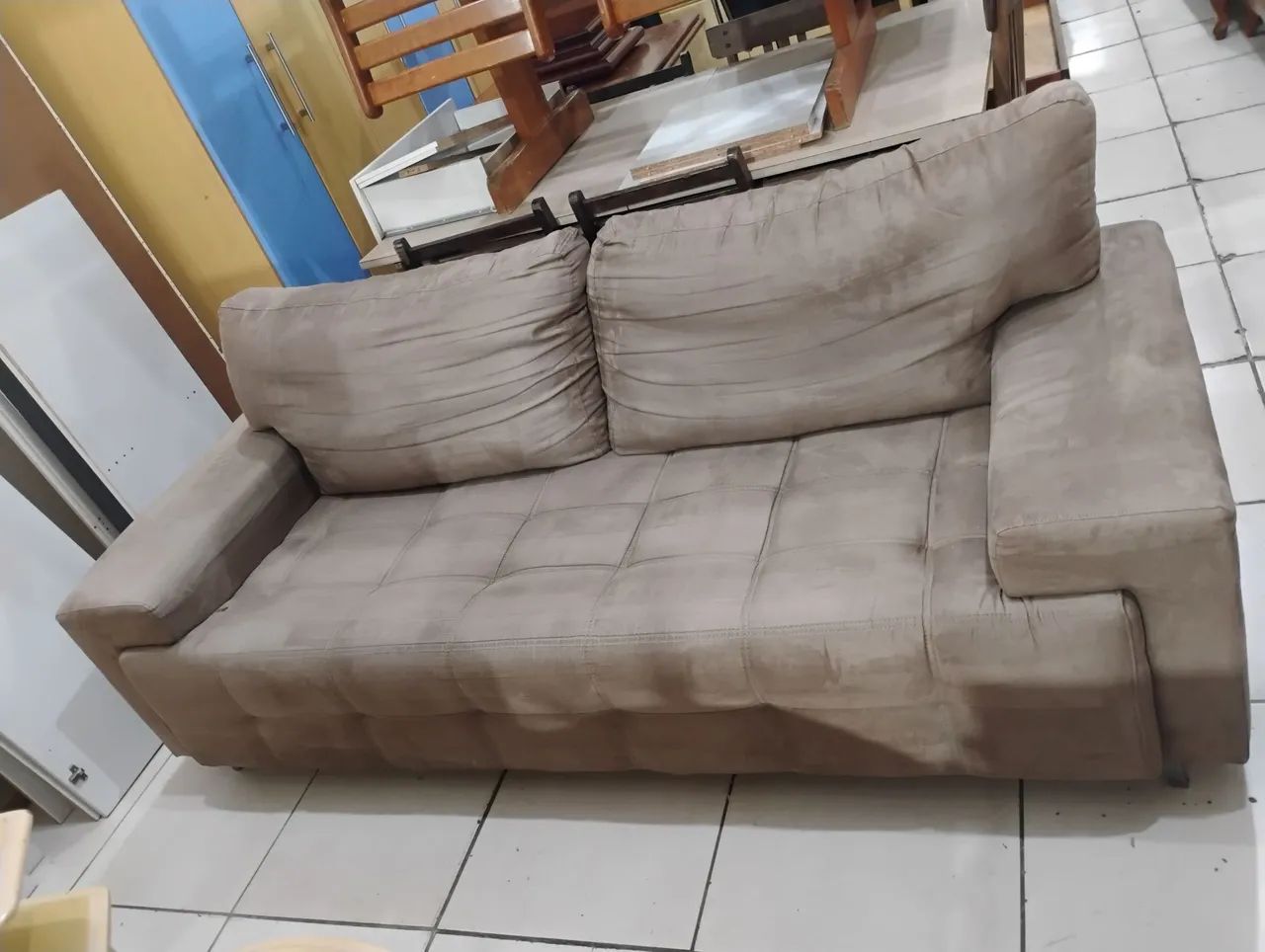 Sofá 3 lugares HIGIENIZADO 