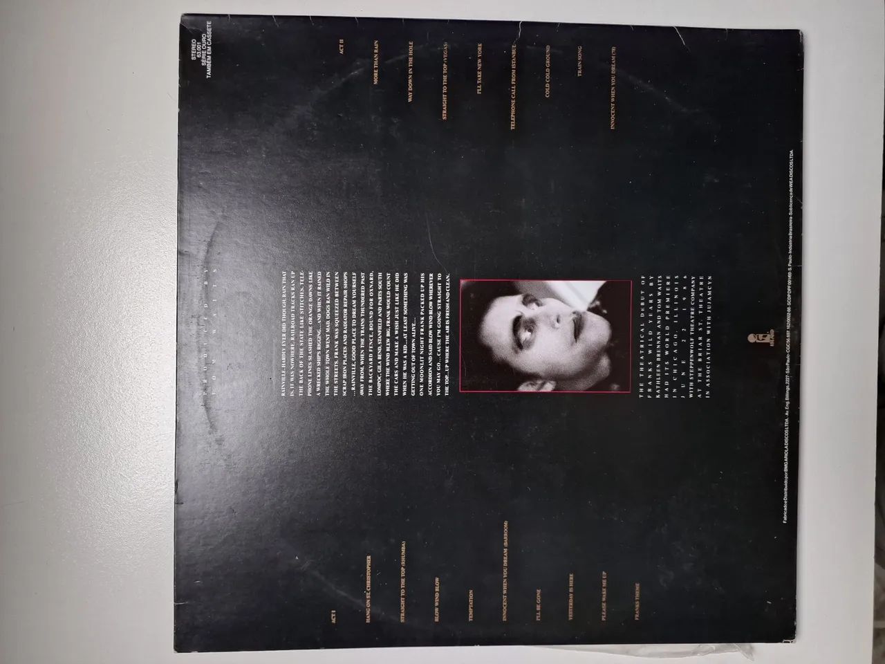 Lp Vinil - Tom Waits - Franks Wild Years 1987  - Foto 2