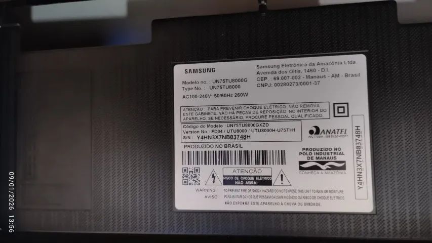 Smart TV Samsung 75 polegadas - Foto 2