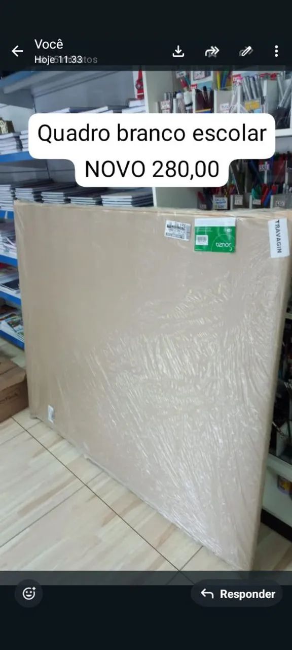 Quadro branco escolar - Foto 2