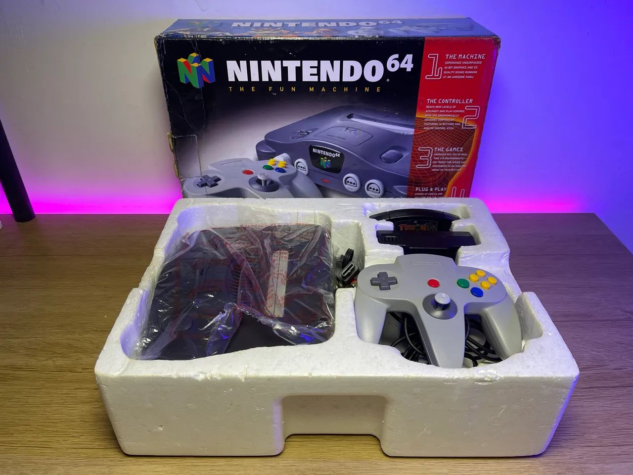 Nintendo 64 CIB com Jogo e Garantia - Foto 2