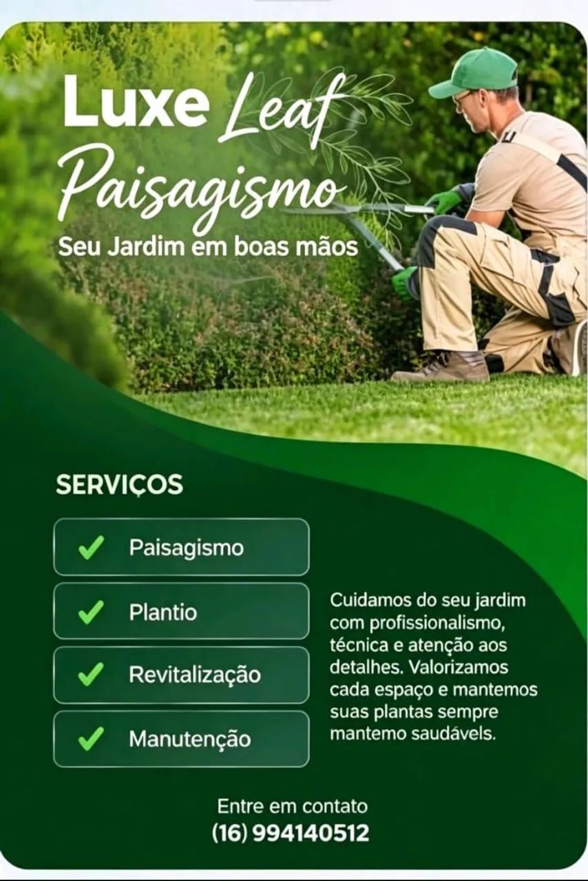 Jardim e paisagismos