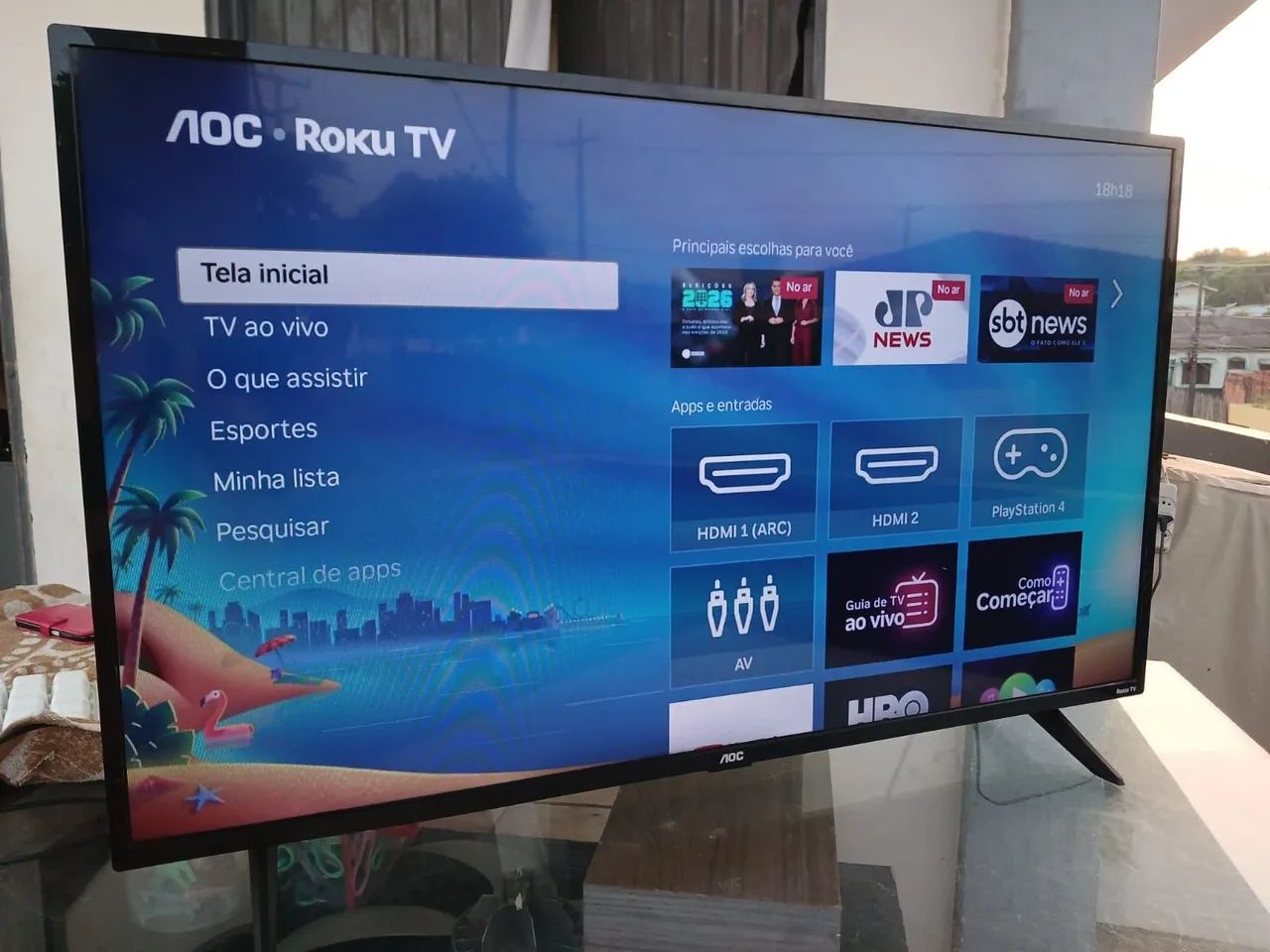 Tv 43 polegadas smart roku - Foto 2