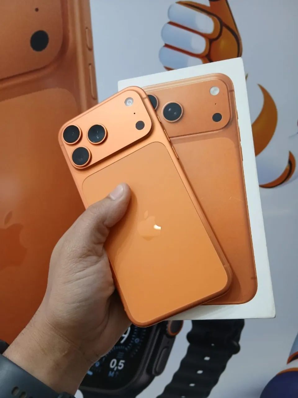 IPHONE 17 PRO MAX 256GB - LARANJA