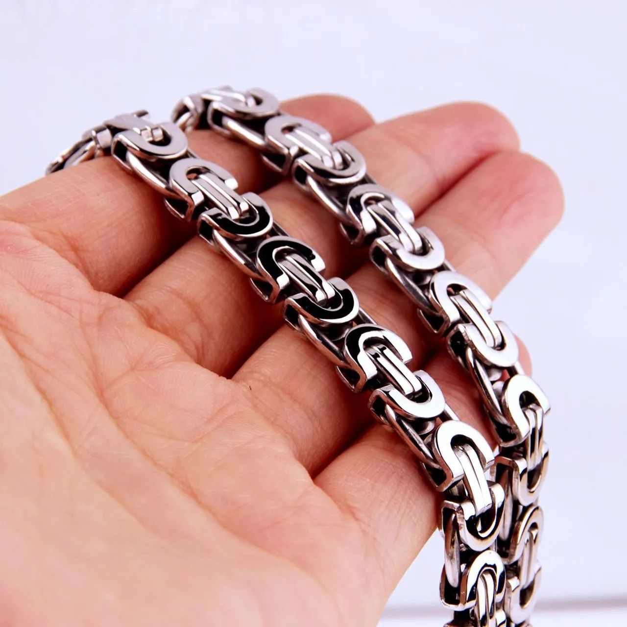 Pulseira aço inox 