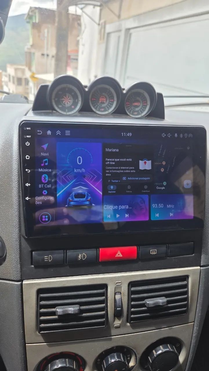 Multimidia Android 9p, 64gb, AndroidAuto e CarPlay SEM FIO  - Foto 3