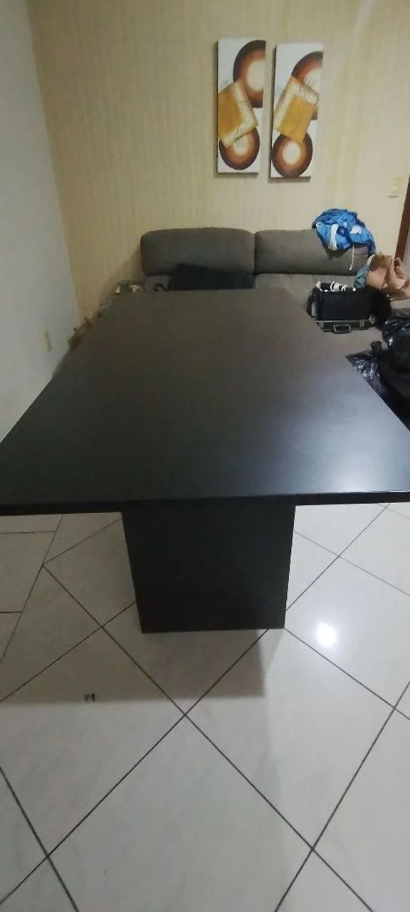 Mesa escritório sala Tam 1,75 x 0,85 cm - Foto 3