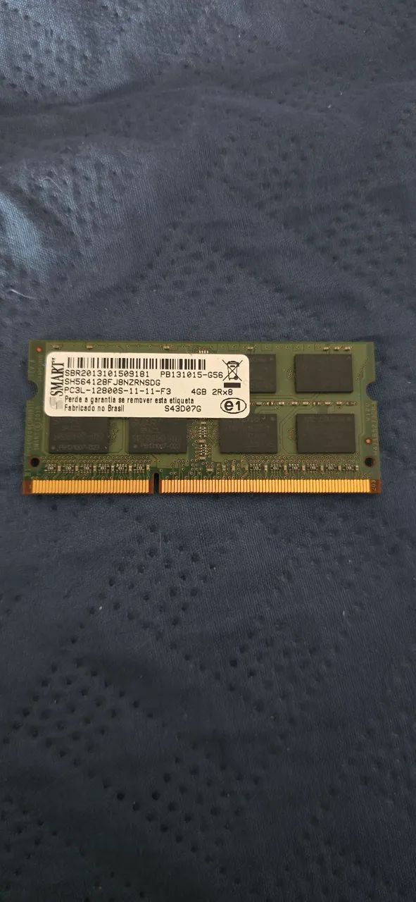 memoria notebook 4gb