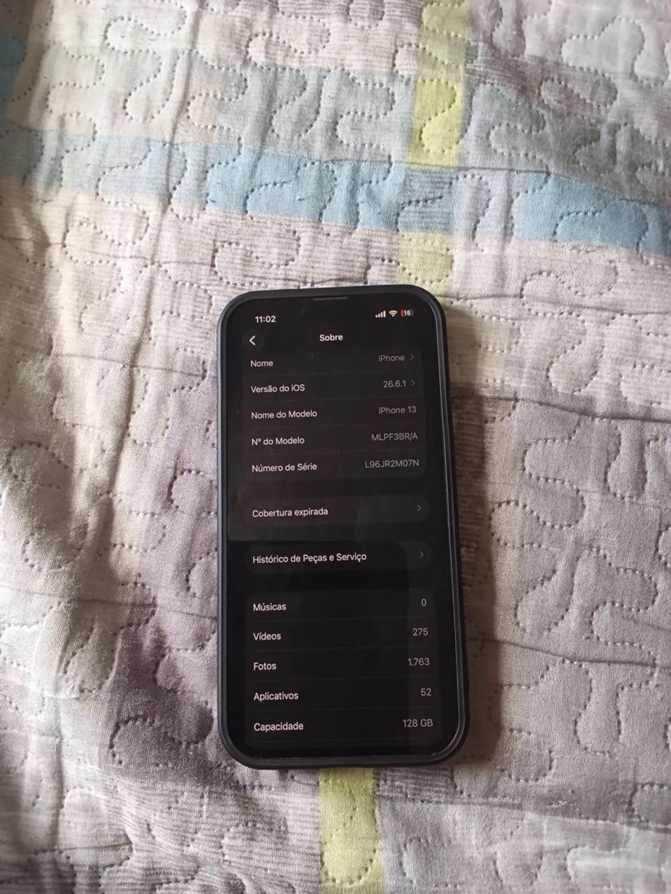 iPhone 13 128 GB Azul - Nunca aberto!  - Foto 5