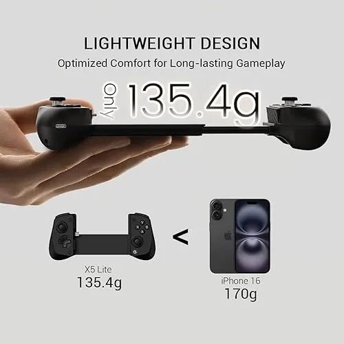 Controle para celulares Gamesir X5 Lite Type C android e iPhone 15/16 USB-C Hall Effect - Foto 2