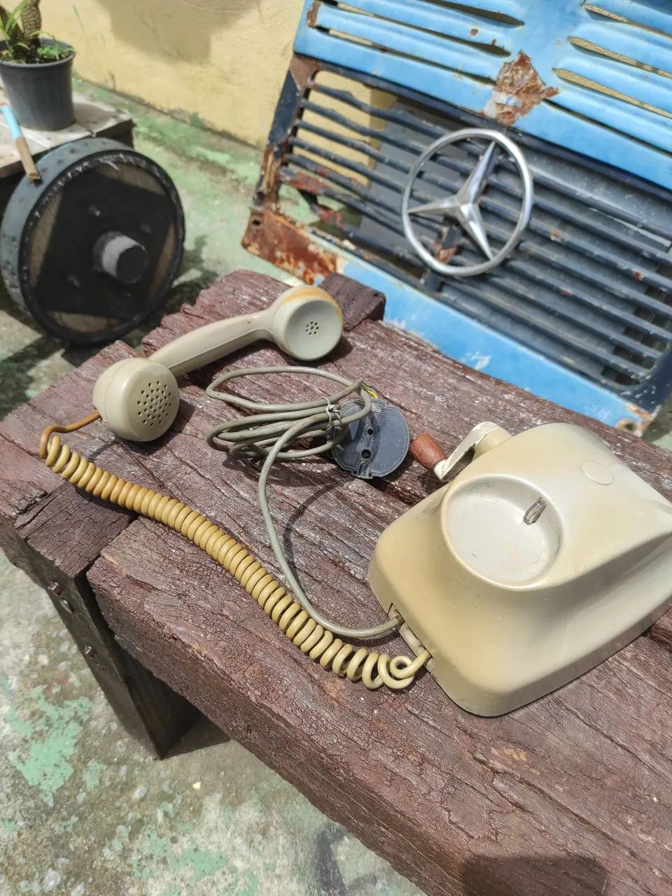 Telefone Antigo,Manivela: - Foto 5