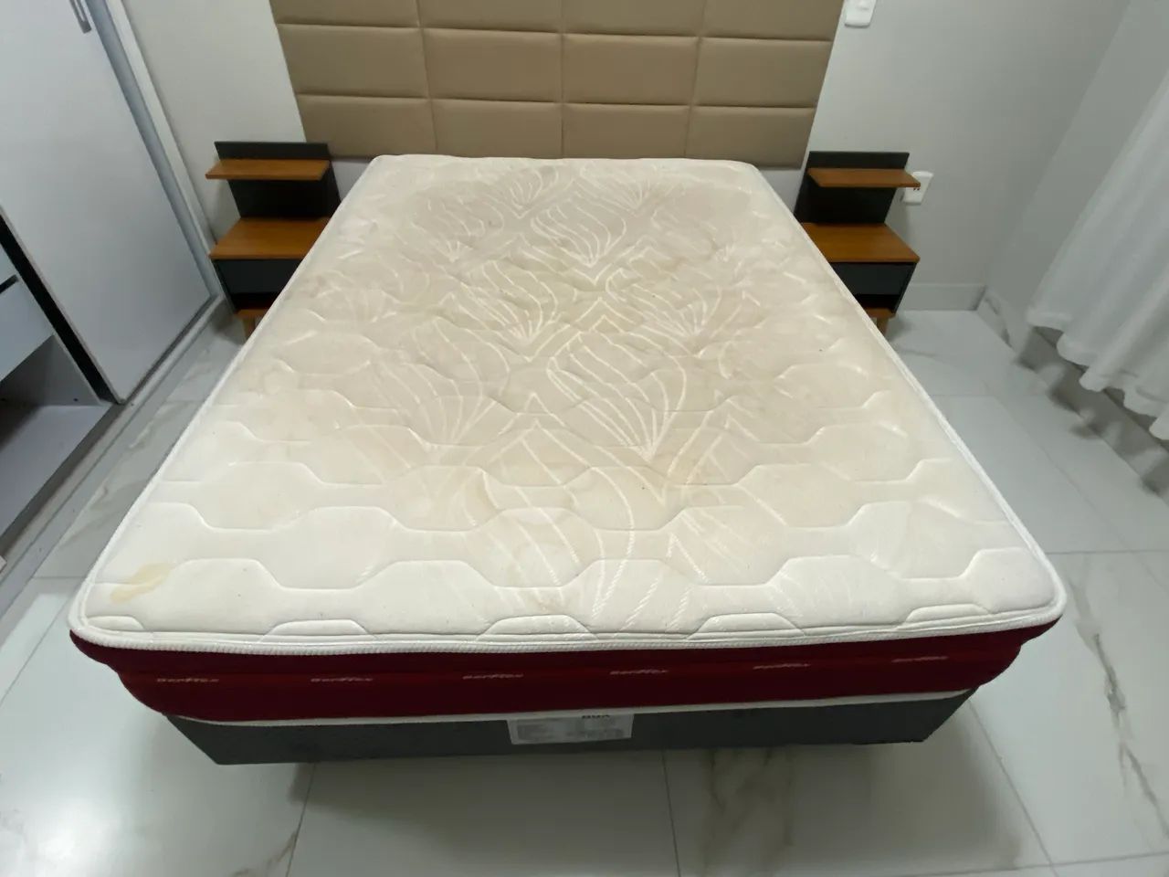 Cama box com colchão casal  - Foto 3