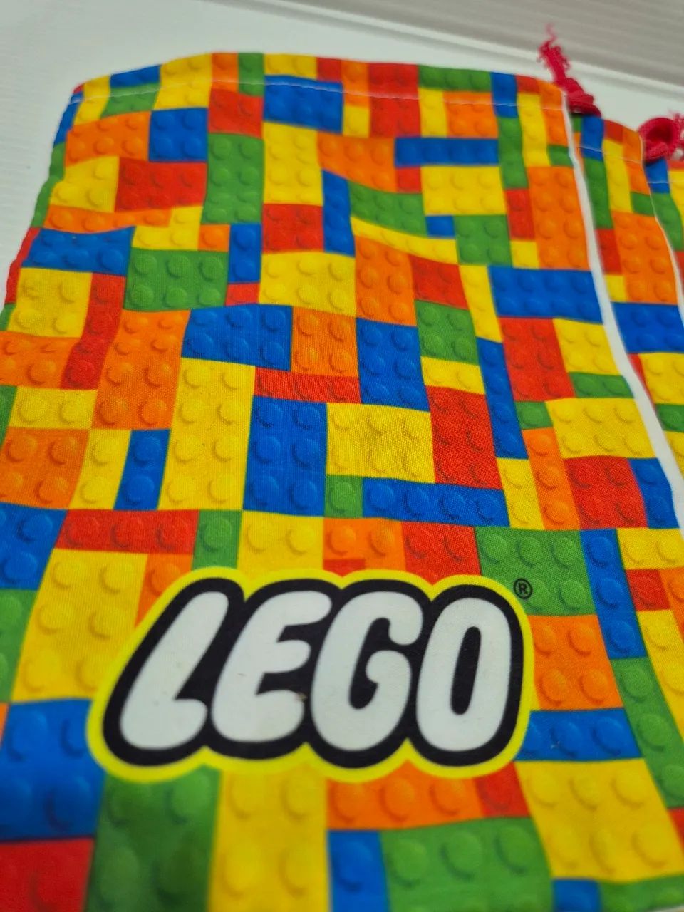 4 Saquinhos Lego, Oficial em Tecido - Foto 2