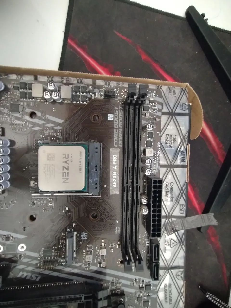Kit Ryzen 3 3100 + MSI a520m pro A - Foto 2