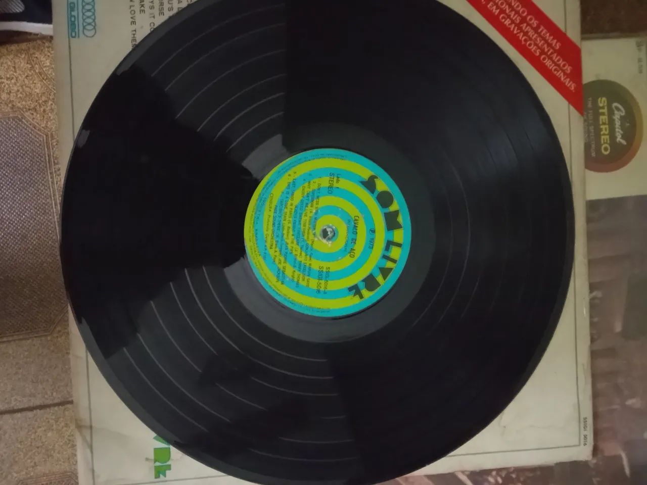 Disco de Vinil 1973 Som Livre - Cavalo de Aço em bom estado  - Foto 4