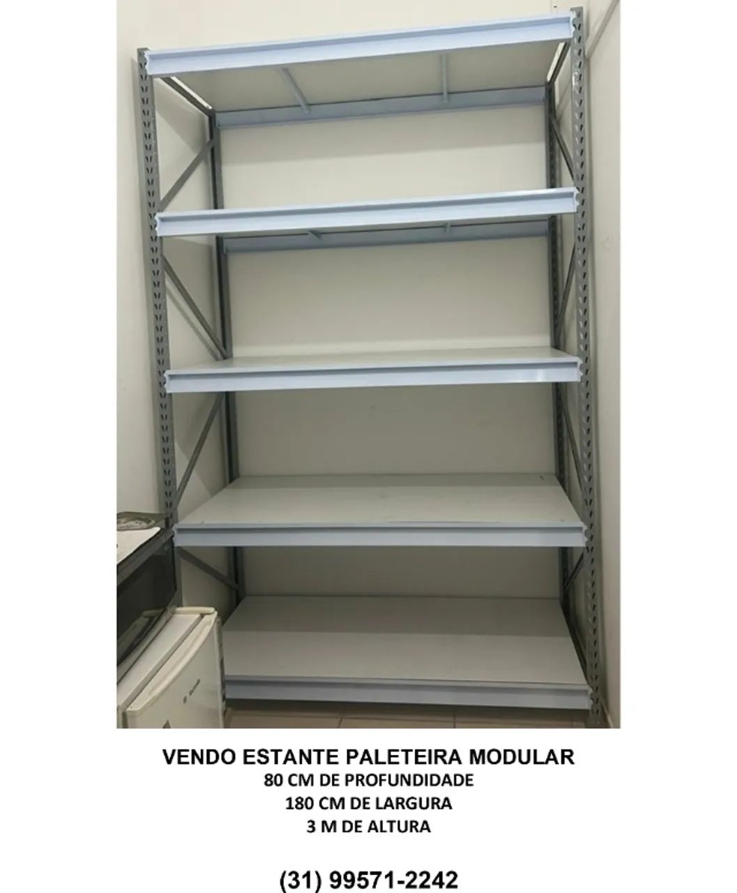 GÔNDOLA ESTANTE MODULAR