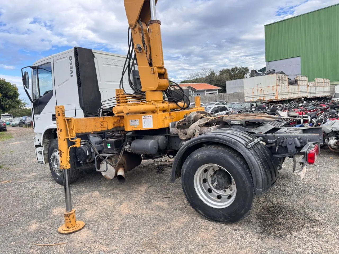 Iveco ecursor 450 munck rodomaq 