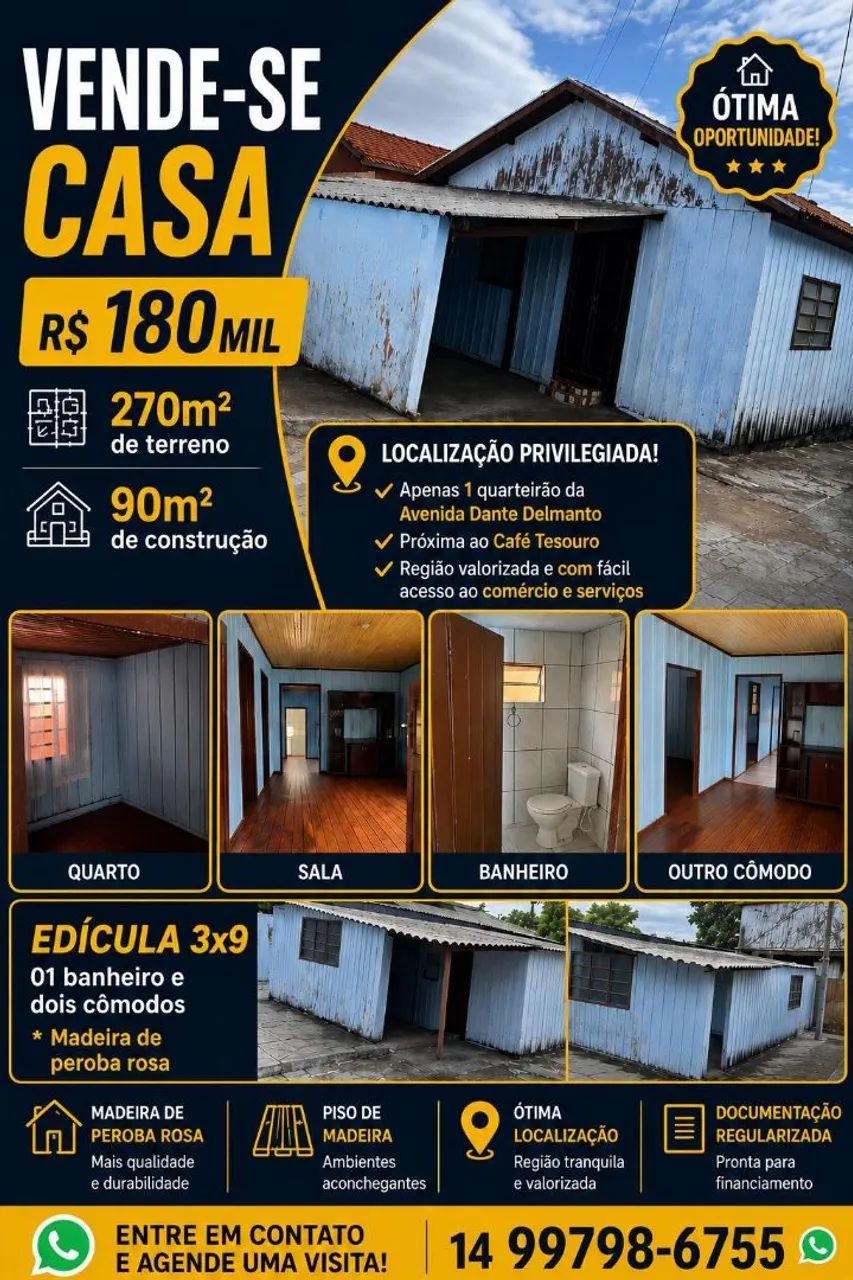 Casa em ótima localização 