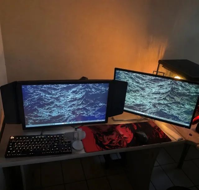 Mousepad Grande Vermelho - Foto 2