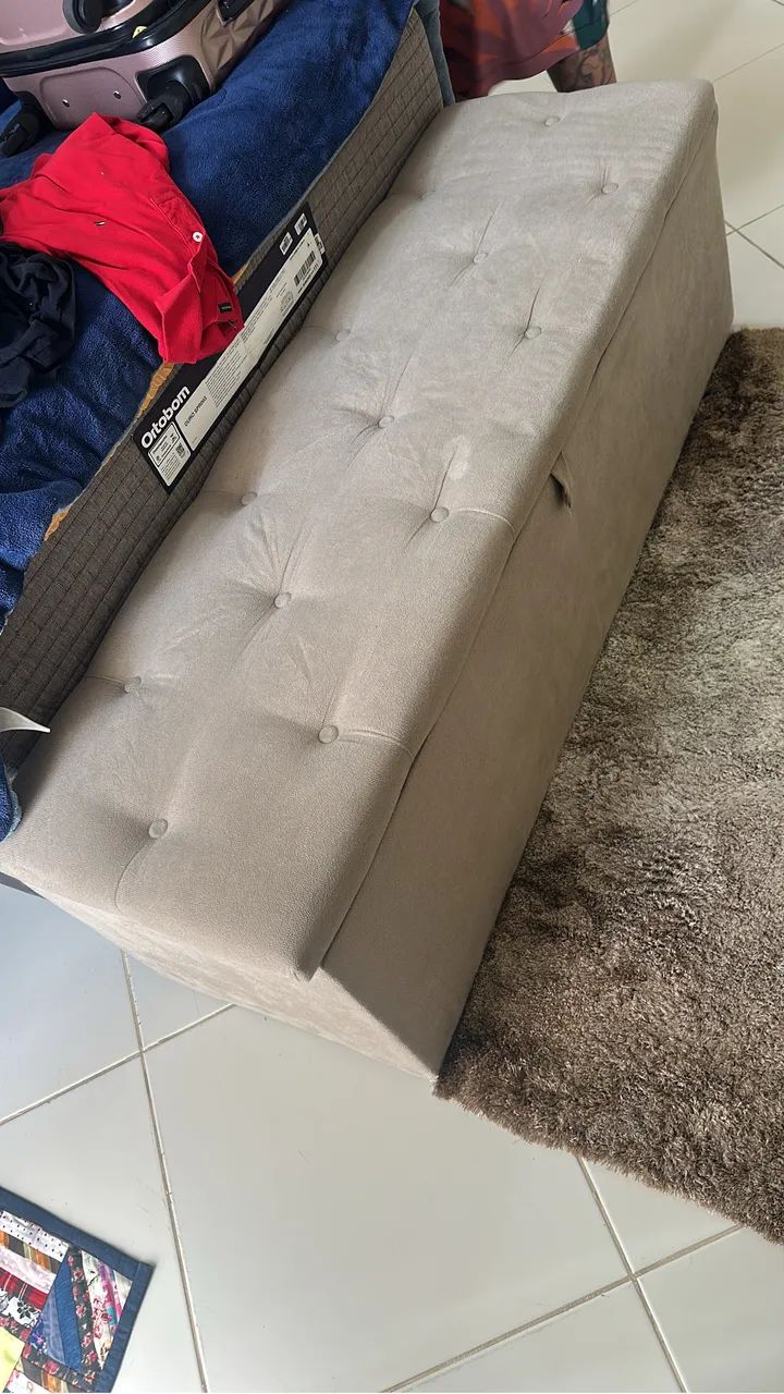 Vendo Baú Acolchoado  - Foto 4